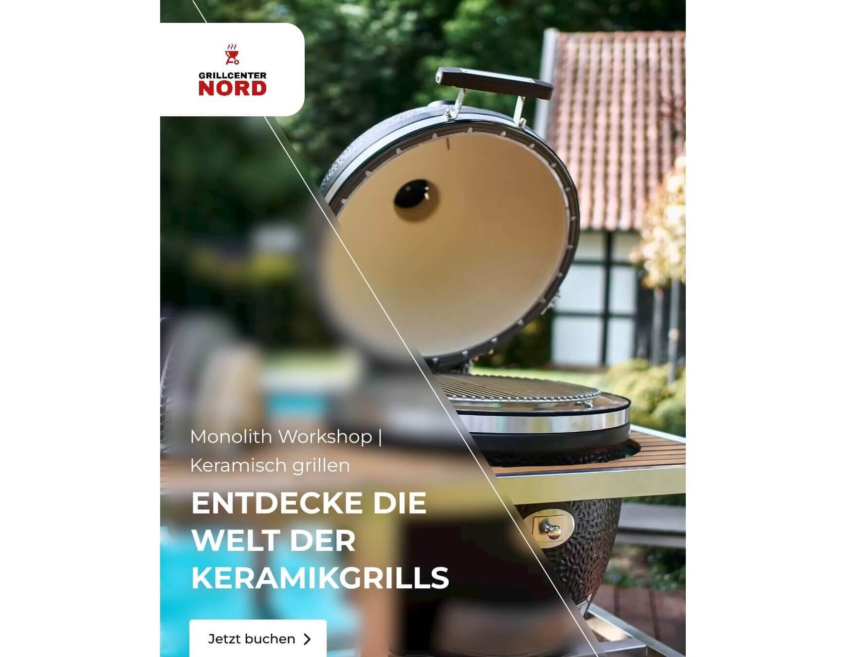 Monolith Workshop | Entdecke die Welt der Keramikgrills, 10.07.2026, Freitag, 18:00 Uhr
